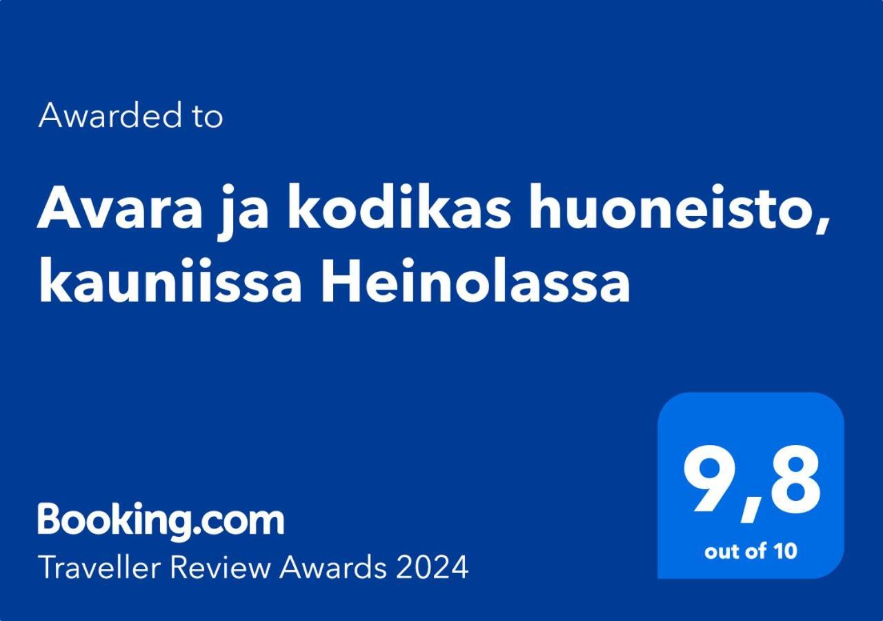 Avara Ja Kodikas Huoneisto Parvekkeella Heinola Exterior foto
